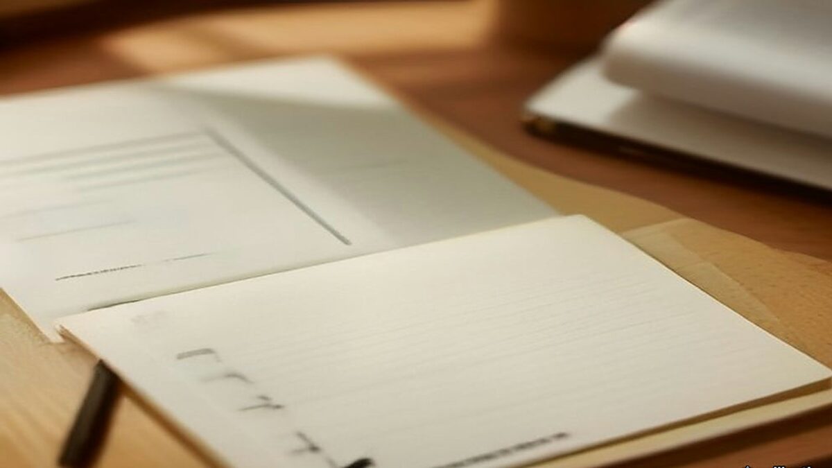 Carpeta manila abierta con papeles sobre un escritorio de madera iluminado por luz de ventana, ilustración de consulta de cuenta Afore